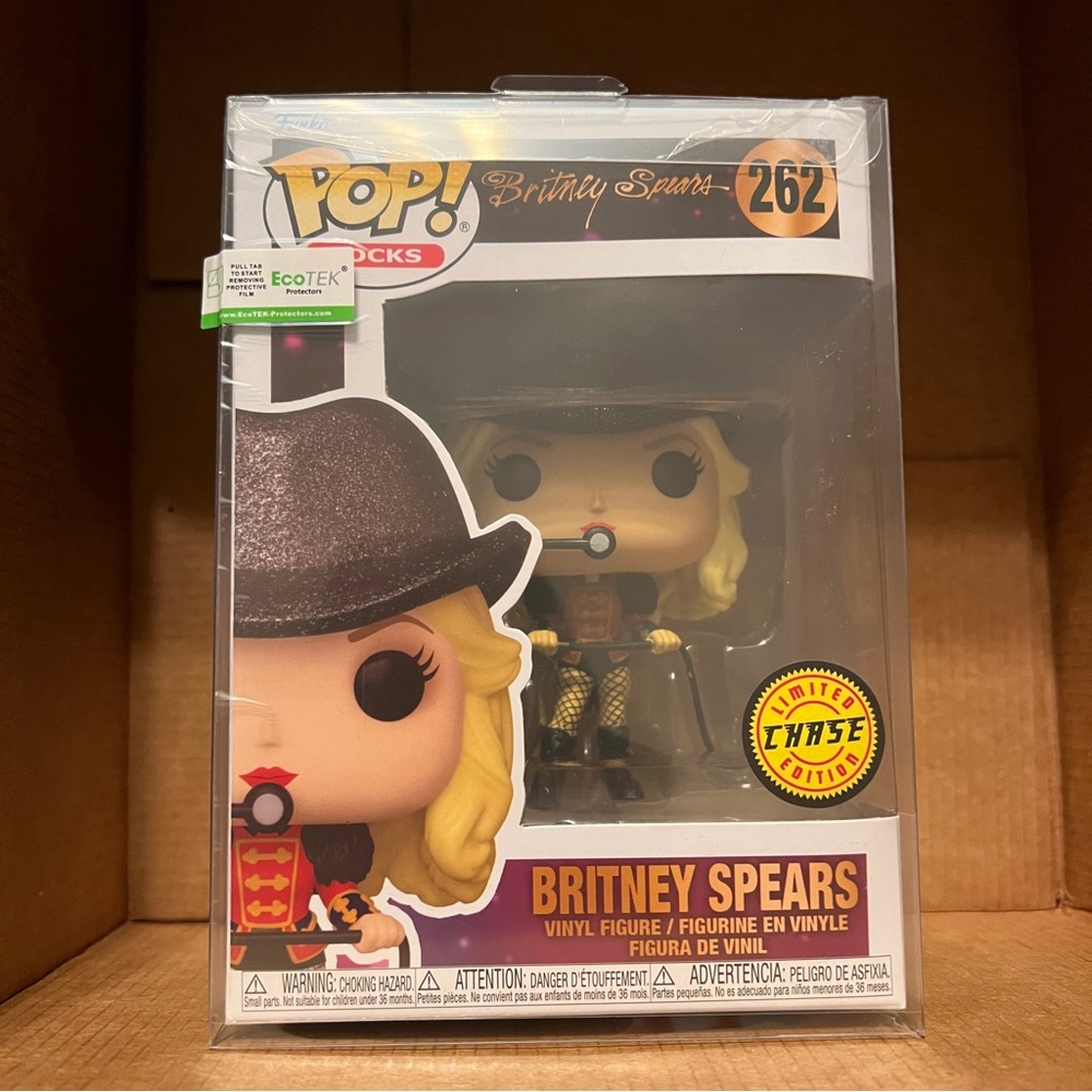 Funko Pop Britney Spears Circus #262 Chase - Picture 1 of 3